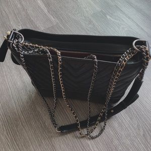 SOLD! CHANEL Gabrielle medium black crossbody bag